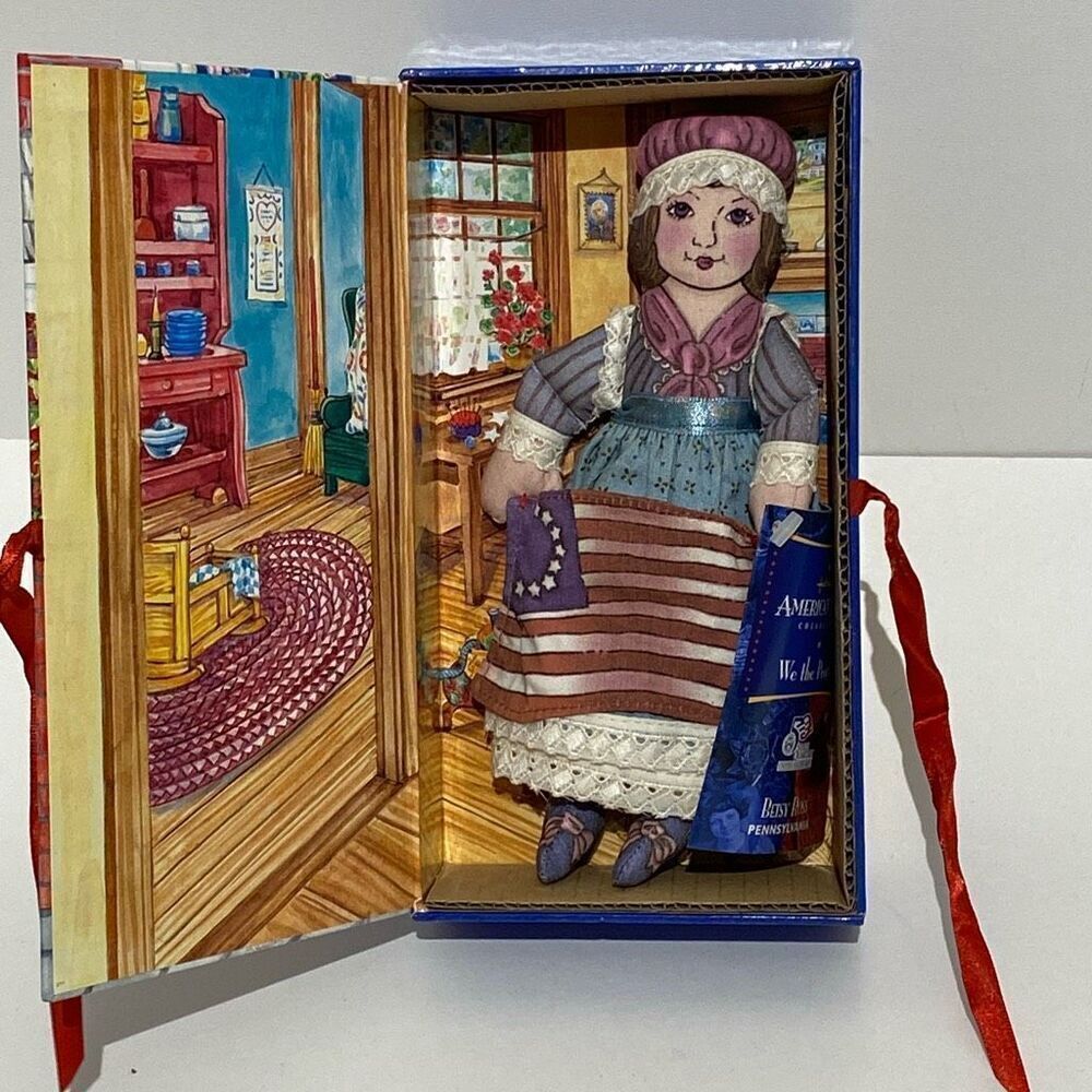 Hallmark We The People Pennsylvania U.S. State Quarter‎ Betsy Ross Doll